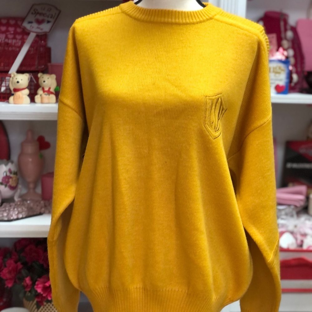Bogner mustard yellow sweater